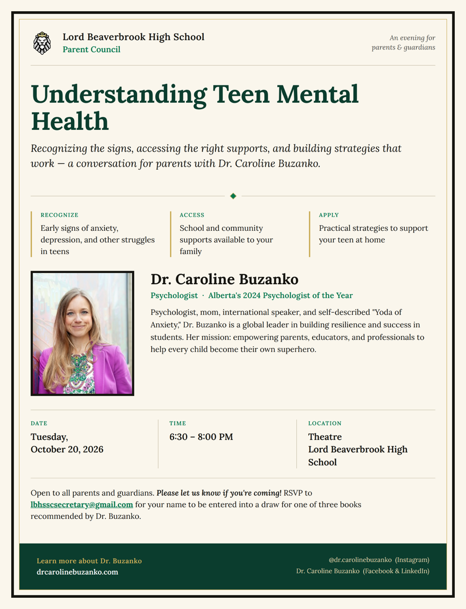 Speaker Flyer Caroline Buzanko Final